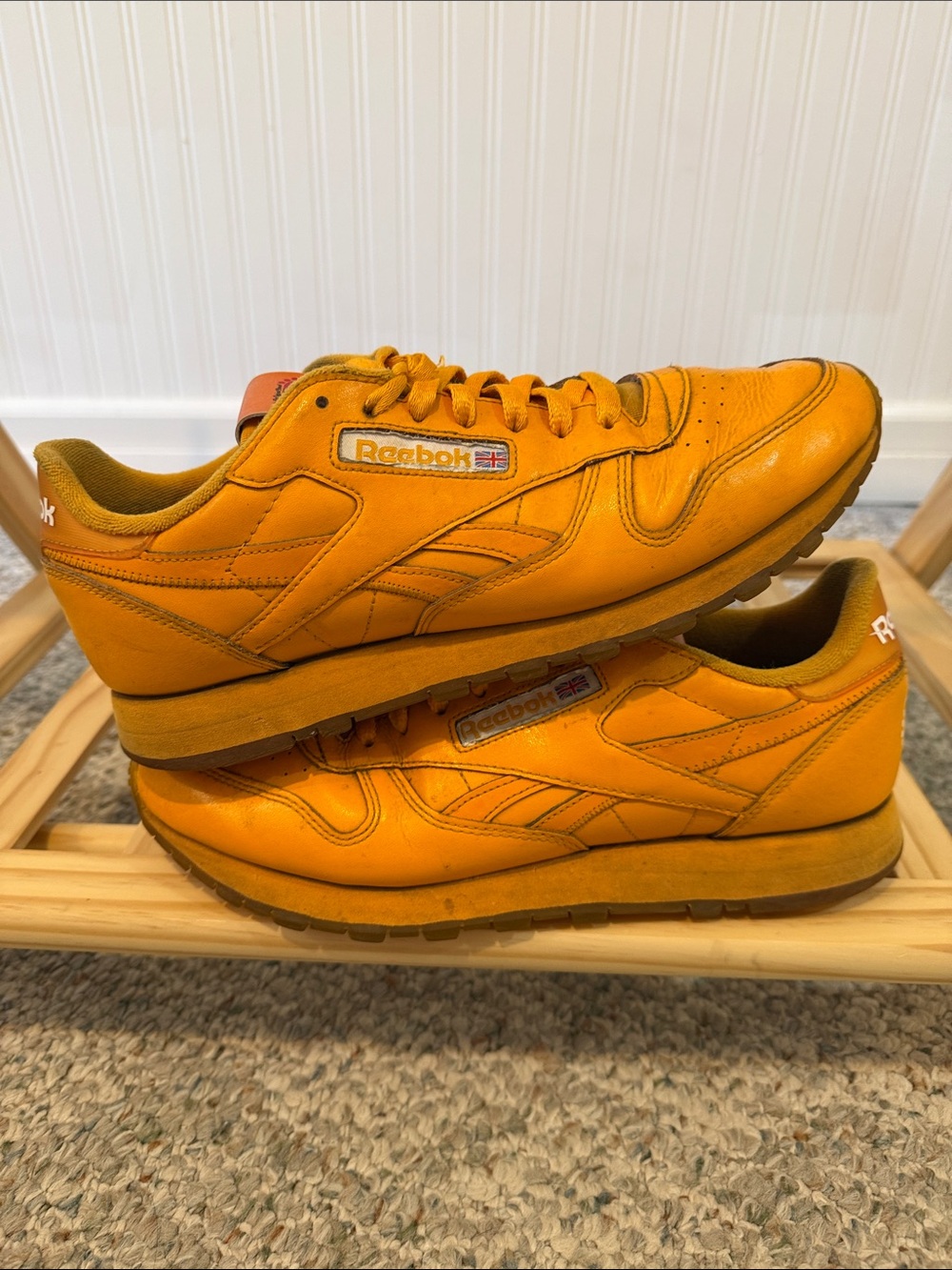 Reebok Classic Limited Edition Popsicle Shoes Men's Orange US 10.5 EU 44 UK 9.5 - Picture 4 of 7